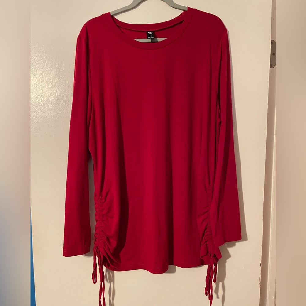 Shein Red Top Size 4XL